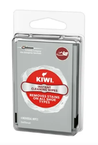 17 x 4 Packs of Kiwi Instant Shoe Cleaning Wipes RRP 6.99 ea