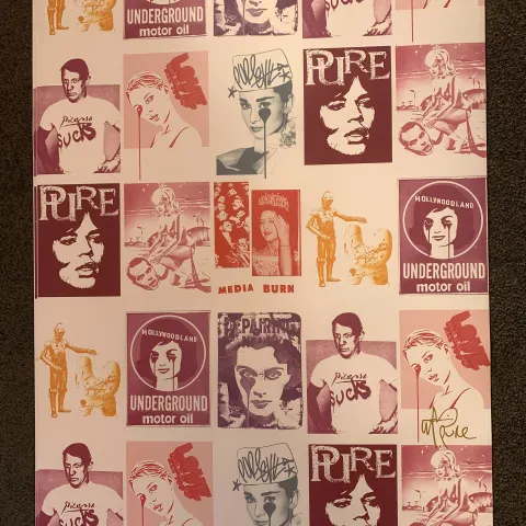 Pure Evil Signed Big Issue Limited Edition (300+ 20 Spares) Print Elvis & Others