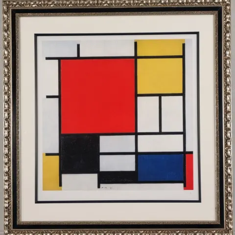 Piet Mondrian Rare Limited Edition. One of only 85