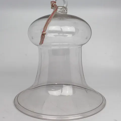 Antique Glass Bell Form Smoke Cover