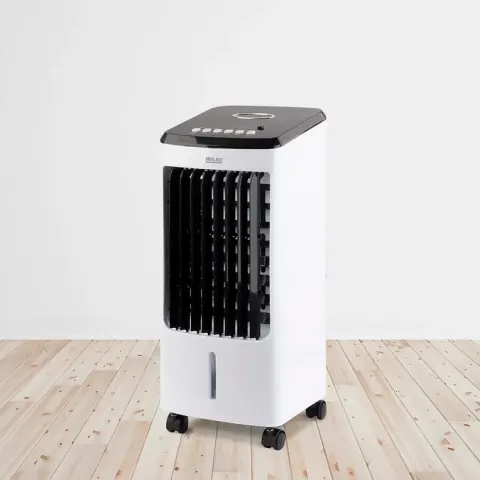 (70/Mez/P17)  RRP £80. Arlec 3.5Litre 3 In 1 Mobile Cooler. Cooler, Fan & Humidifier Unit. Large 27