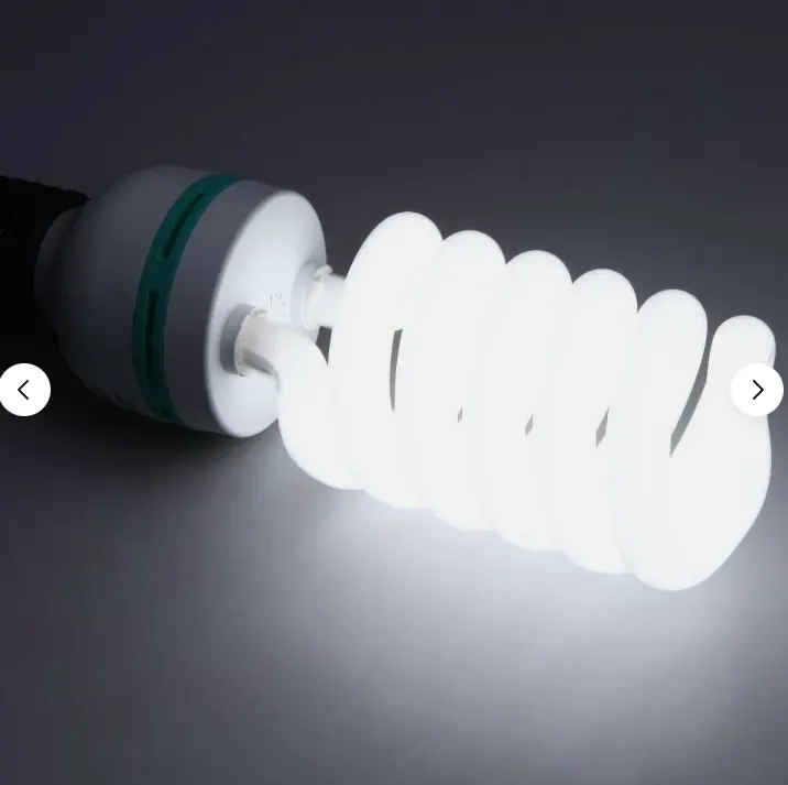 5 X Spiral Daylight Bulb 135W 5500K E27 220V Photography Studio Photo Video Lamp UK