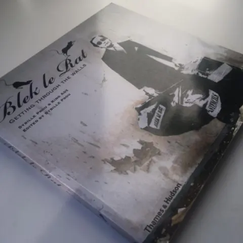 Blek Le Rat (b 1952-) 'Getting Through Walls', Double Levered Cardback Book, 2nd Edition, 2008