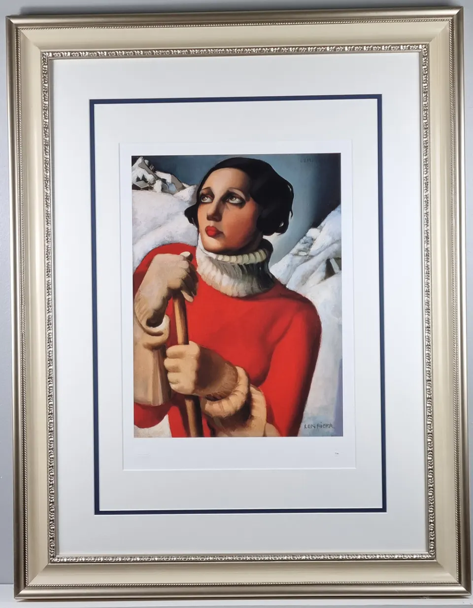 Tamara De Lempicka Limited Edition with Lempicka Estate (New York) Authenticated Certificate.