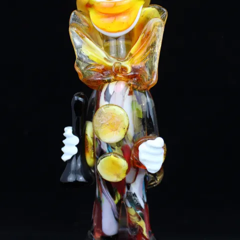 Vintage Venetian Murano Glass Clown