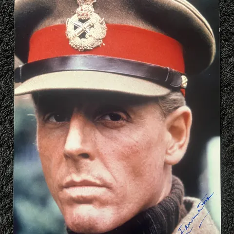 Edward Fox Signed