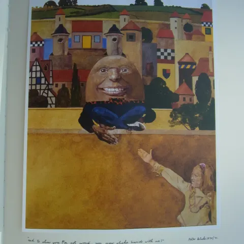 Sir Peter Blake RA Alice Copy of Signed COA (Beatles Sgt Peppers) Limited Edition 500