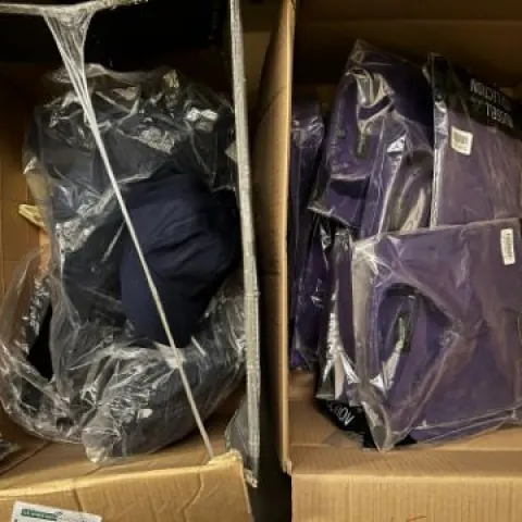 50 Piece Mixed Lot, 35 Caps and 15 Shirts