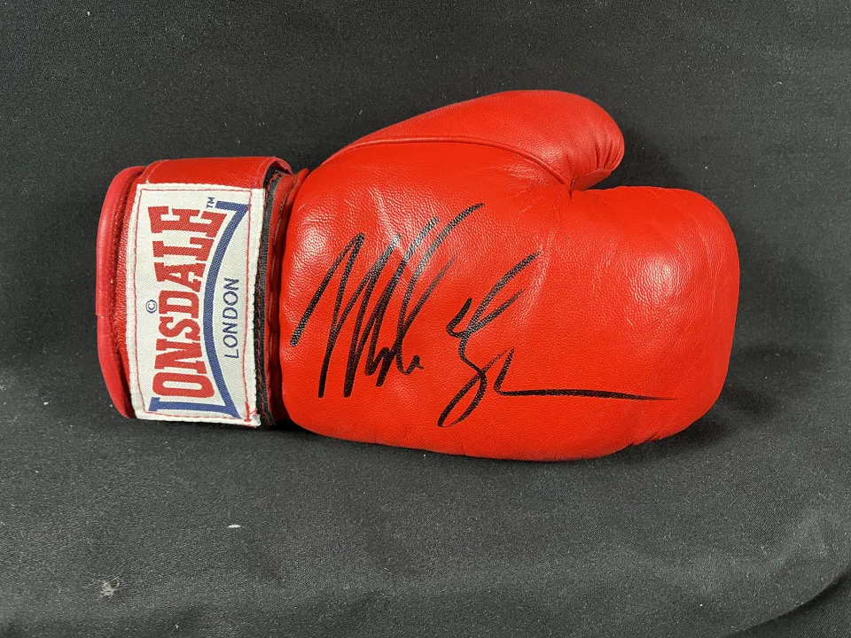Tyson Glove Signed Lonsdale Glove