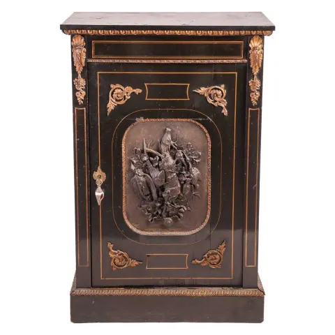Napoleon III Ebonised Pier Cabinet - Circa 1850-1870 - French