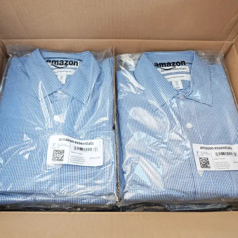 24 x Amazon Essentials Long Sleeve Regular Fit Poplin Shirt - Medium