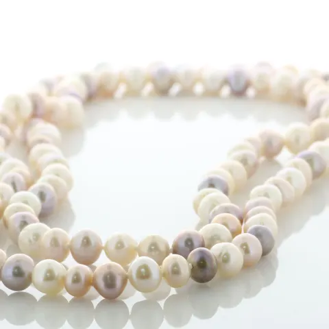 36 Inch Freshwater Cultured 7.0 - 7.5mm Pearl Necklace