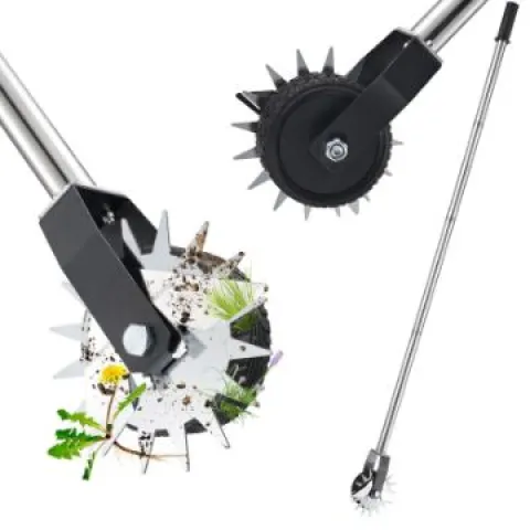 Wheel Rotary Edger, Lawn Edger Sidewalk Garden Edging Tool L14b