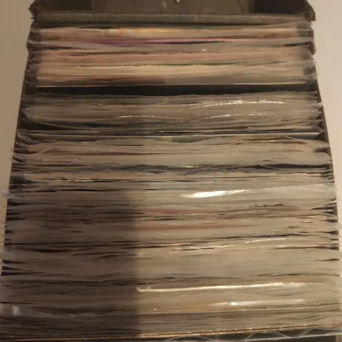 A Large Collection of 7” Single Vinyl Records. Mostly Picture Covers - VG+ to EX Condition