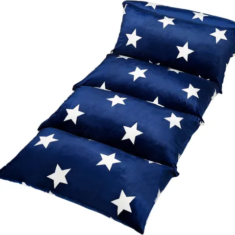 12 x Butterfly Craze Floor Pillow Case, Mattress Navy, King Size RRP £29.99 L2b sku-3016
