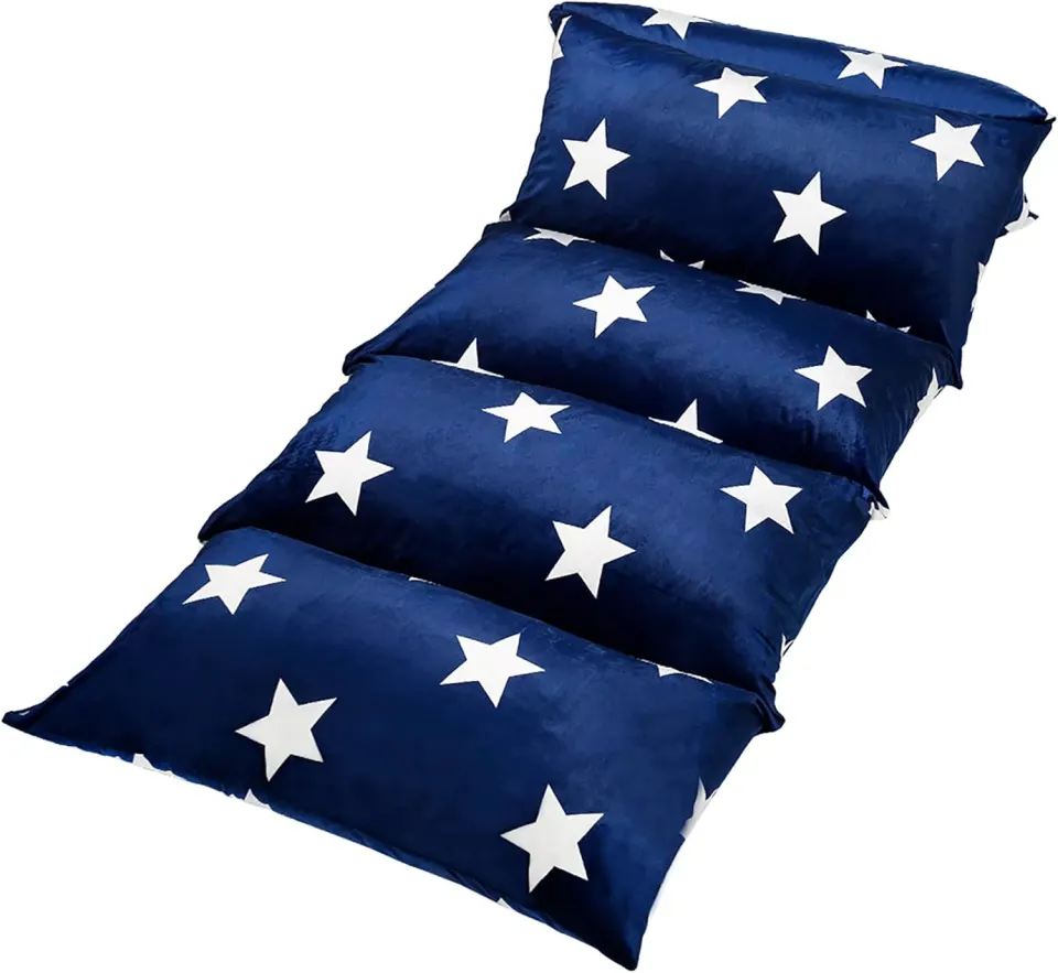 12 x Butterfly Craze Floor Pillow Case, Mattress Navy, King Size RRP £29.99 L2b sku-3016