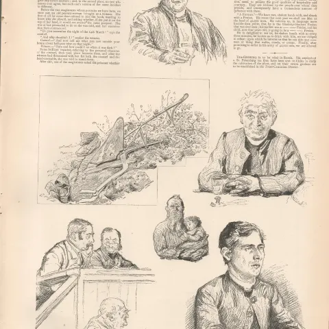 Studies Of Ireland Typical Day Resident Magistrates Fenian Statement , 1888