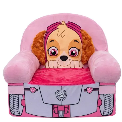 (140/MR1B) 4x Toy Items. 1x Paw Patrol Skye Plush Chair RRP £60. 1x Little Live Pets Gotta Go Turdl