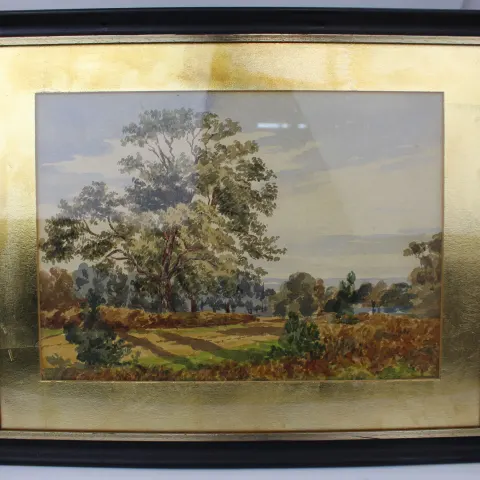 Antique English Landscape Watercolour