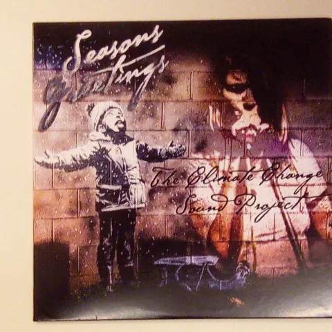 Seasons's Greetings By Banksy Limited Edition (250) CD Signed By 3 Seller Buyer Musician