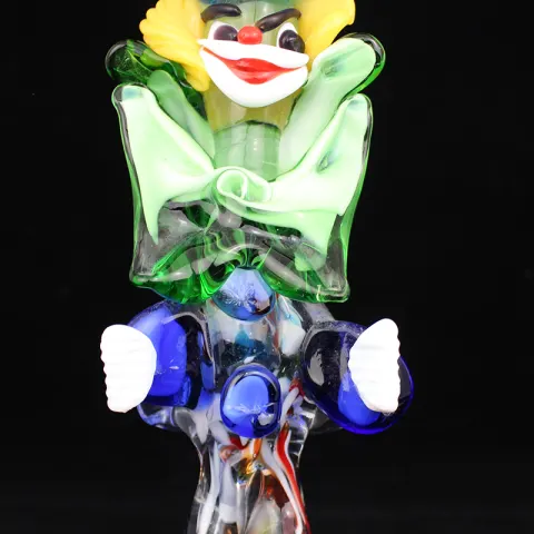 Vintage Venetian Murano Glass Clown