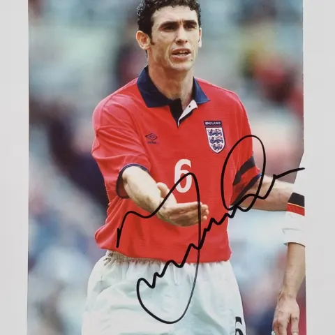 Martin Keown Original Signature