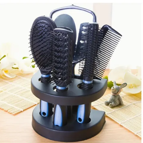 5-Piece Hairdressing Set With Mirror & Storage Box