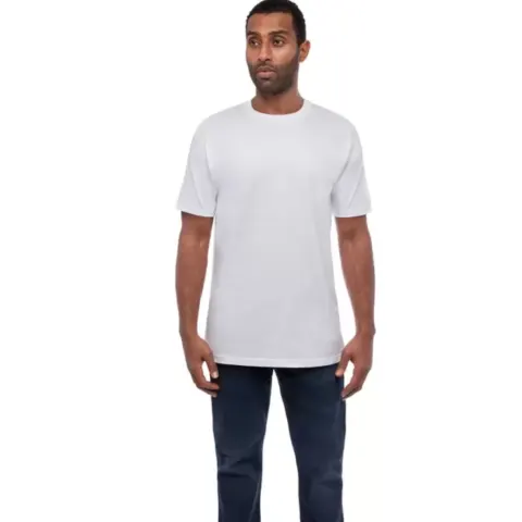 3 X Kirkland Mens Crew Neck White T-Shirts (Size: Medium/Pack of 6)