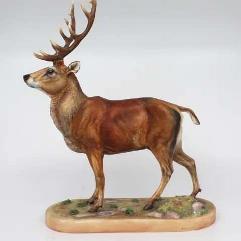 Kinver Ceramics Stag Sculpture