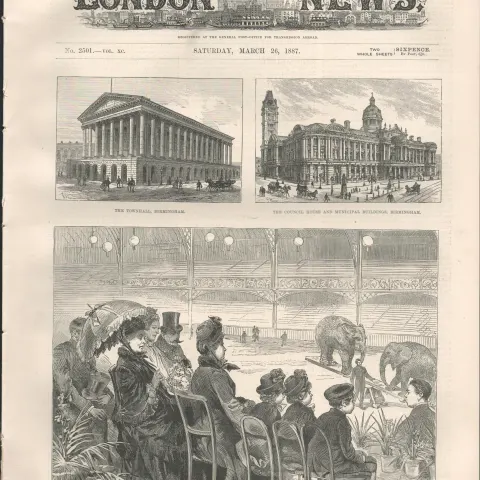 1887 Queen Victoria Royal Visit to Birmingham Jubilee Celebrations