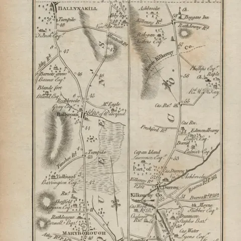 Taylor & Skinner 1777 Ireland Map Killarney Muckross Kenmare Kerry.
