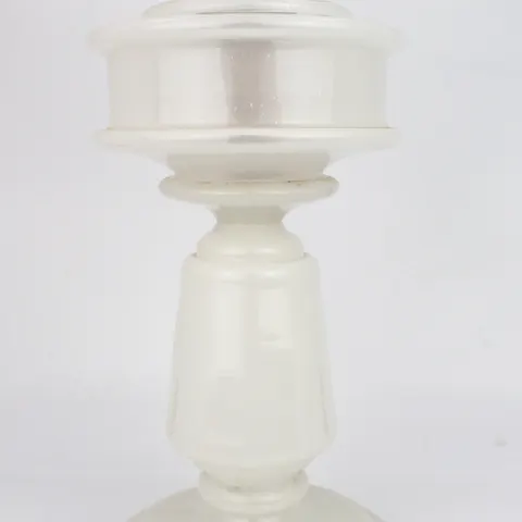 Victorian Opaline Glass Oil Lamp