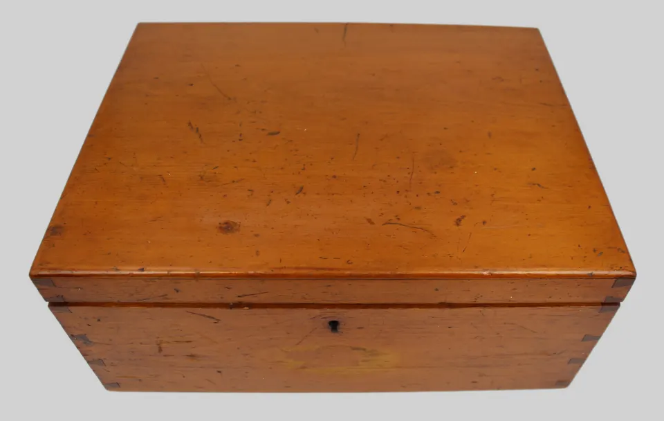 Late Victorian/Edwardian Satinwood Case Caddy