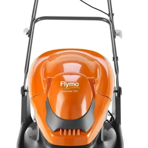 (110/Mez) Lot RRP £334. 3x Flymo Mowers. 1x EasiGlide 300 Hover Mower, 30cm Cutting Diameter, 1700w