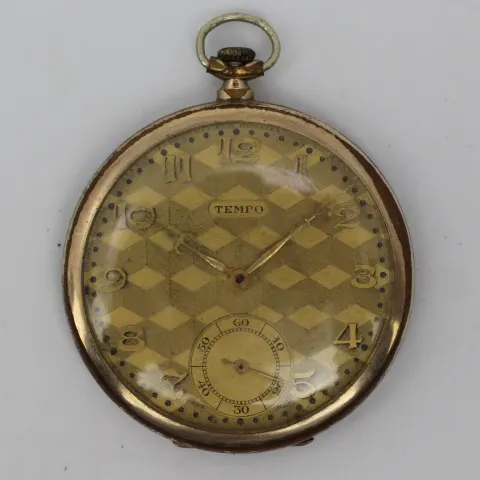 Vintage Tempo Pocket Watch