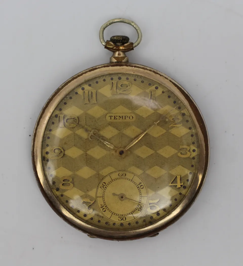 Vintage Tempo Pocket Watch