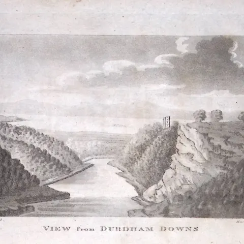 Durdham Downs 224 Years-Old Historic and Picturesque Clifton Bristol Print-1.