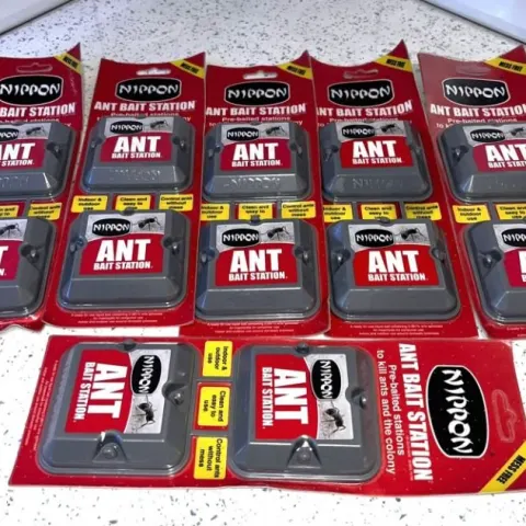 Nippon - Ant Bait Station - Pre-baited stations to kill ants and the colony x6 packs