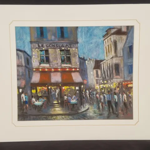 Original Pastel Painting by Perot