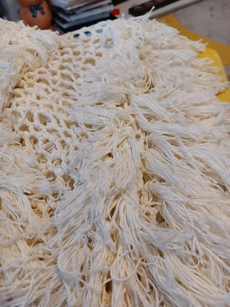 Bohemian Crocheted Tassells Jacket