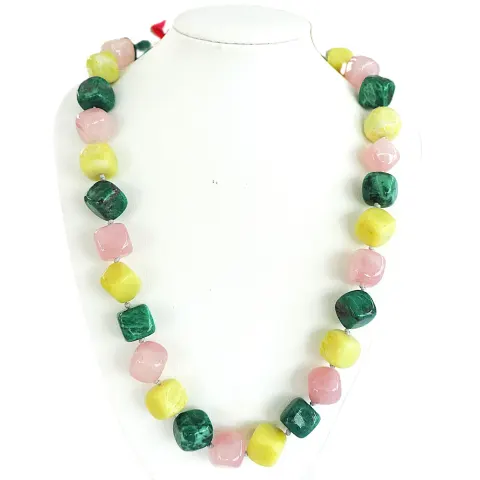 Lola Rose London Polished Multi-Colour Gemstone Necklace 'New'