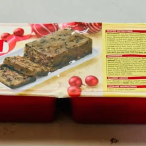 Chef's Larder Christmas Pudding Log 1.25kg New Sealed BBE April 2026
