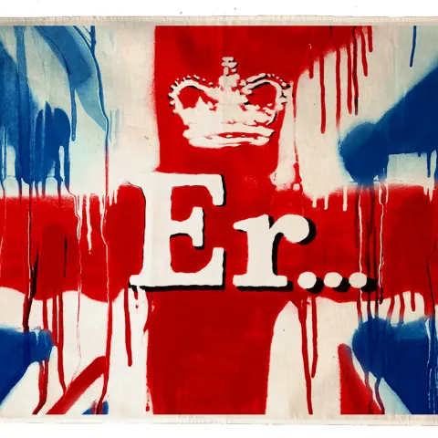 Banksy, Ex Museum Show Limited Edition Only 1000 Created For Charity E R.