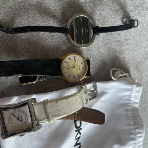 Three Watches Including DKNY and Sekonda