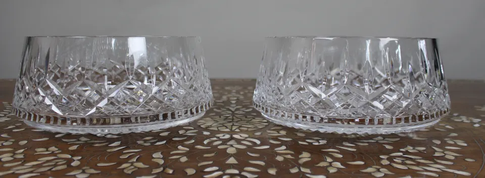 Pair of Vintage Waterford Crystal Bowls