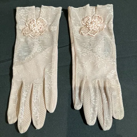 Lace gloves worn by Vanessa Hudgens