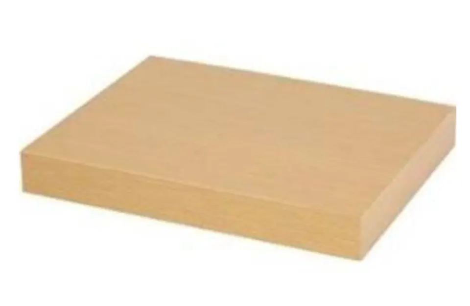 3 x Form Cusko Yellow Oak Effect Shelf (D)235mm