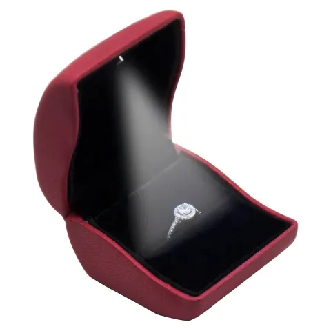 13 x Ring box with LED light Total RRP £236.99 Lb39