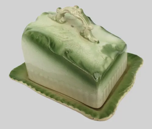 Antique Victorian English Cheese Dish