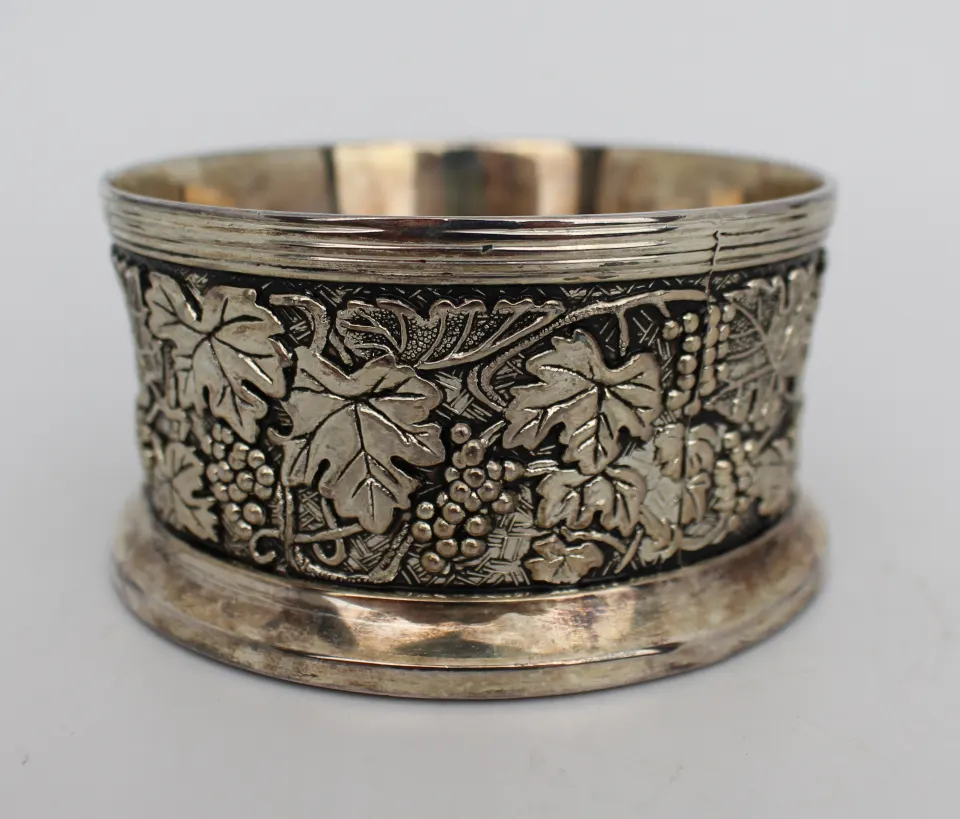 Vintage Silver Plated Bottle Holder